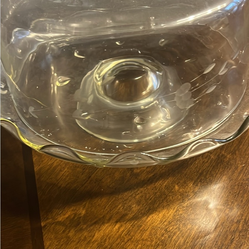 Princess House cake plate